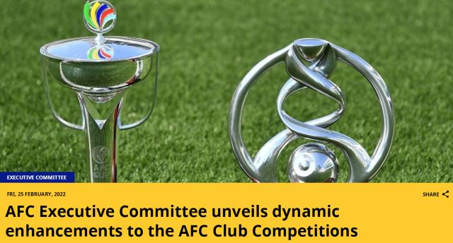 开云体育app-亚足联：2023-24赛季开始 亚冠外援名额改为“5+1”